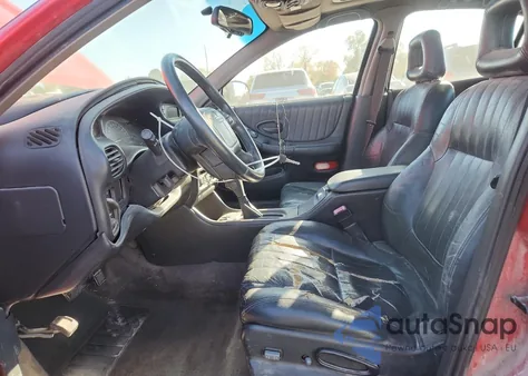 2000 Pontiac Grand Prix Gtp from USA, damaged, VIN 1G2WR5215YF351521